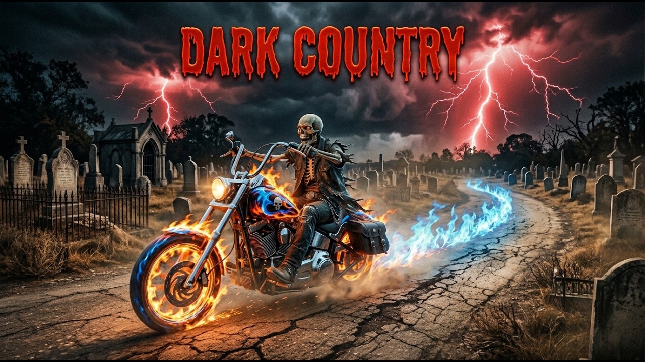 Where Blue Fire Meets Red Lightning | Dark Country’s Burning Grave Road #darkcountry