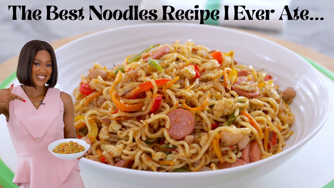 This is The Best Noodles Recipe I Have Ever Tried! You Need to Try it Too! - Zeelicious Foods