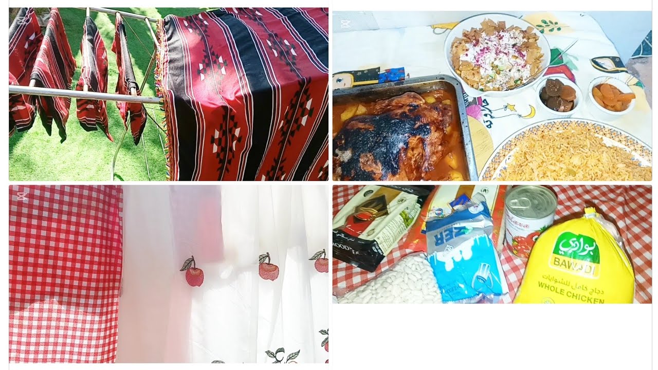 غسلت البردات سويت ثوب دجاج محشي على طريقتي 🌙🍲😋
