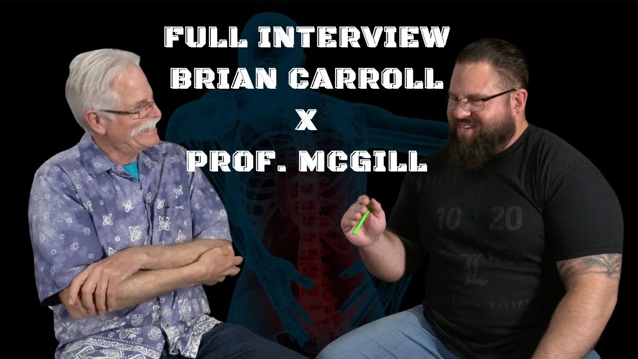 The complete interview with Professor Stuart McGill 2024
