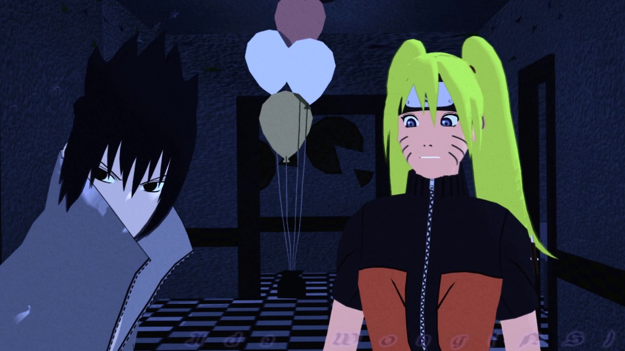[MMD]FNAF2 x Naruto-5am The prequel
