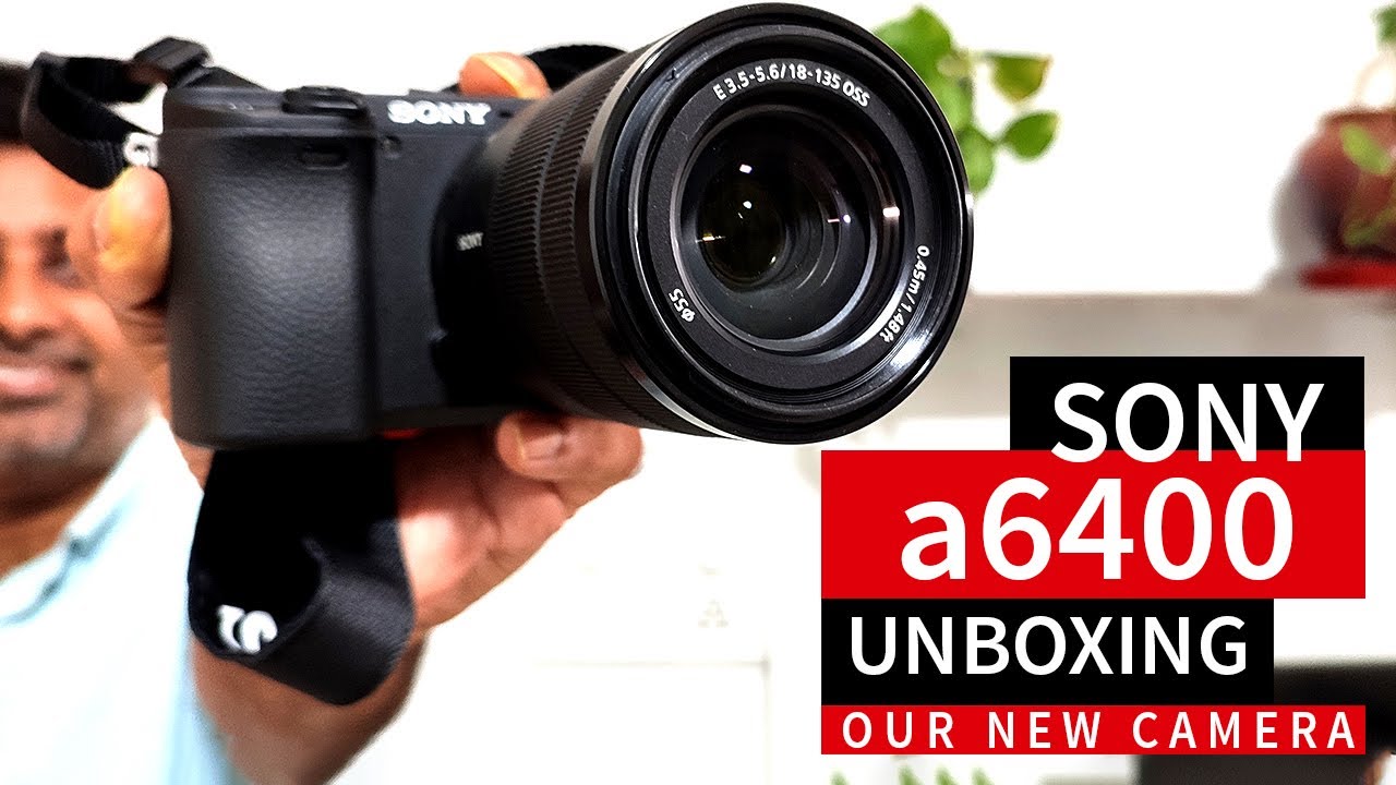 Sony A6400 Unboxing with 18-135mm lens | Our New Camera from Amazon Sale | Best 4k Mirrorless Camera