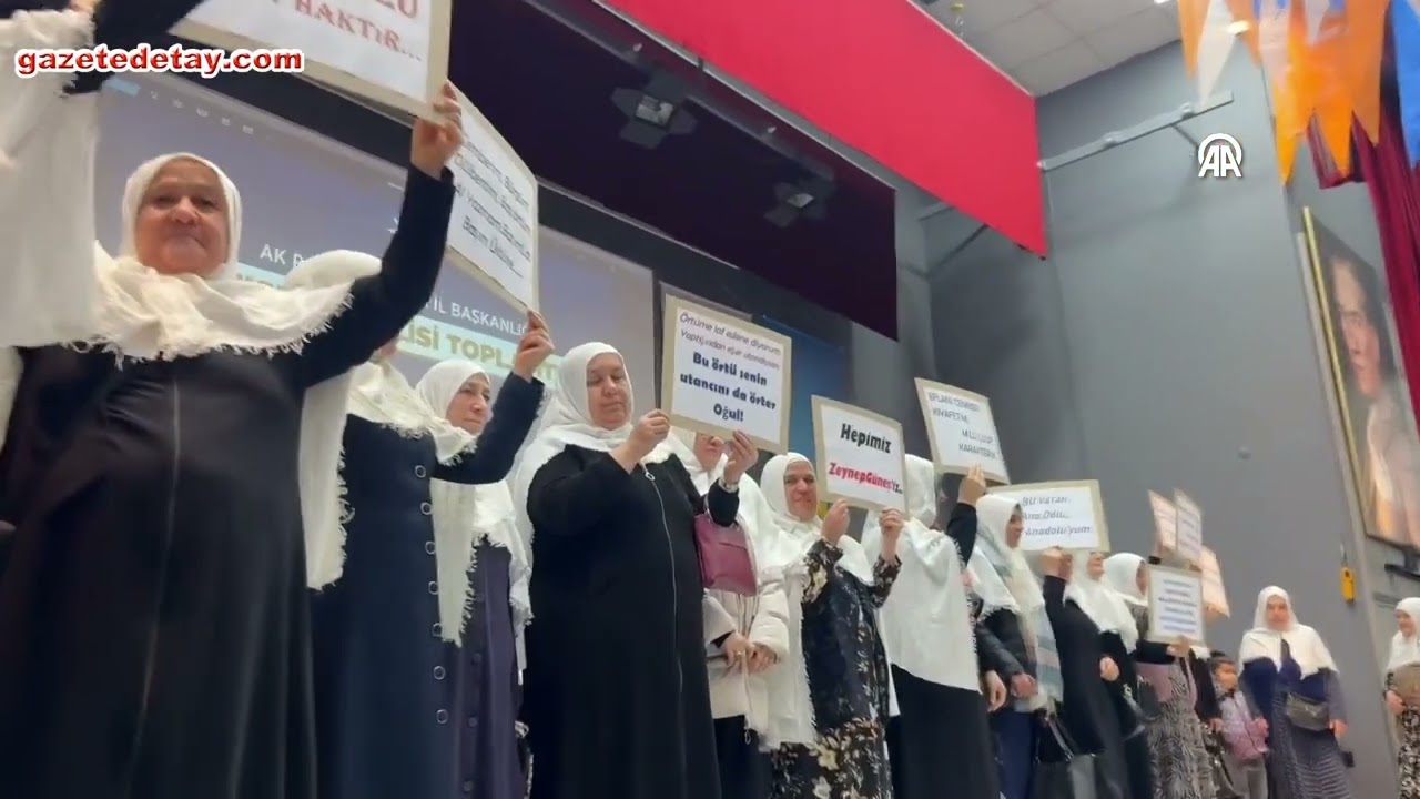 Karabük'te kadınlar Mihalgazi Belediye Başkanı Güneş'e yöresel kıyafetleriyle destek verdi