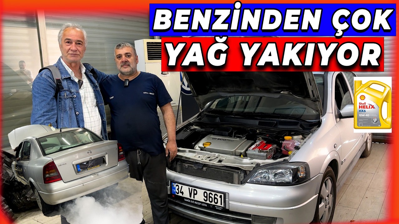 FABRİKA BACASI GİBİ DUMAN ATIYOR ! BENZİNDEN ÖNCE YAĞ BİTİYOR | Astra G Yağ Eksiltme