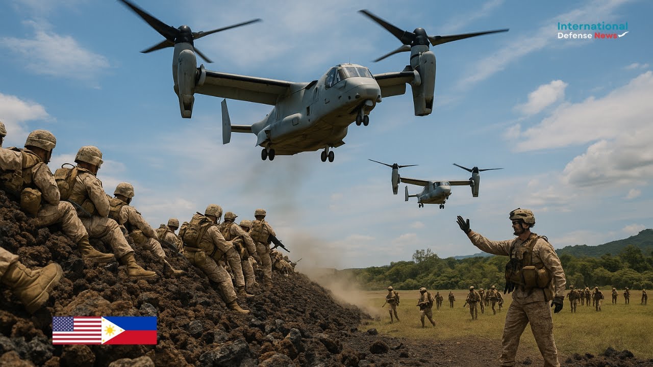 The US deploys thousands of troops to the Philippines