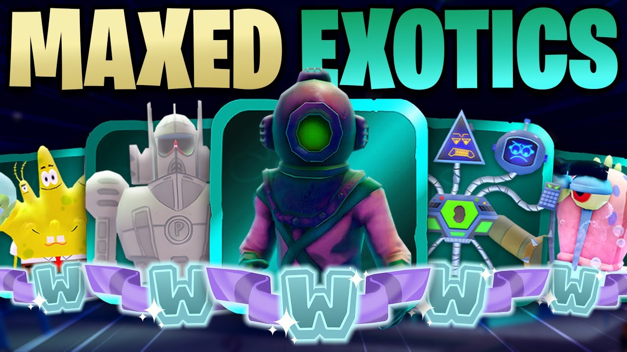 I GOT EVERY EXOTIC 5 STAR! (Trading to COMPLETELY Max)