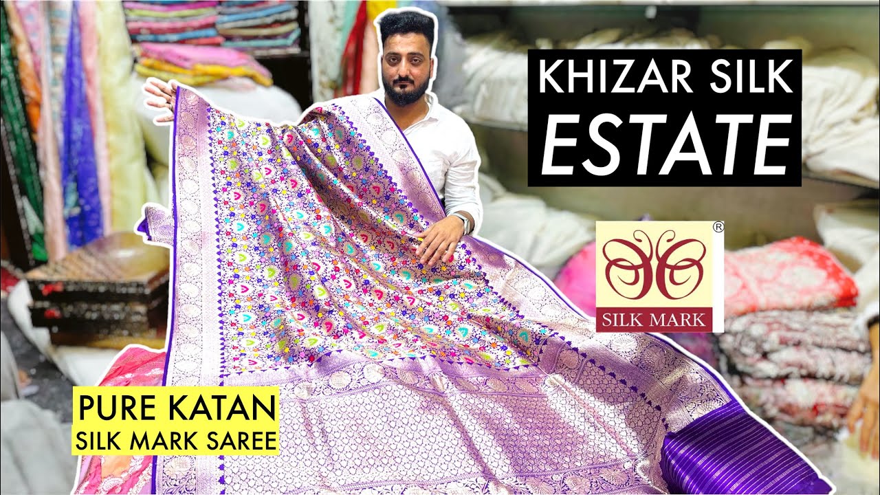 EP-1 Pure Katan Silk,  Khizar Silk Estate Pure Kora Organza, Tussur Silk, Kora Katan, Silk Mark