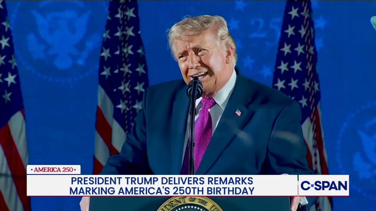 America 250: President Trump Full Remarks at Mount Rushmore