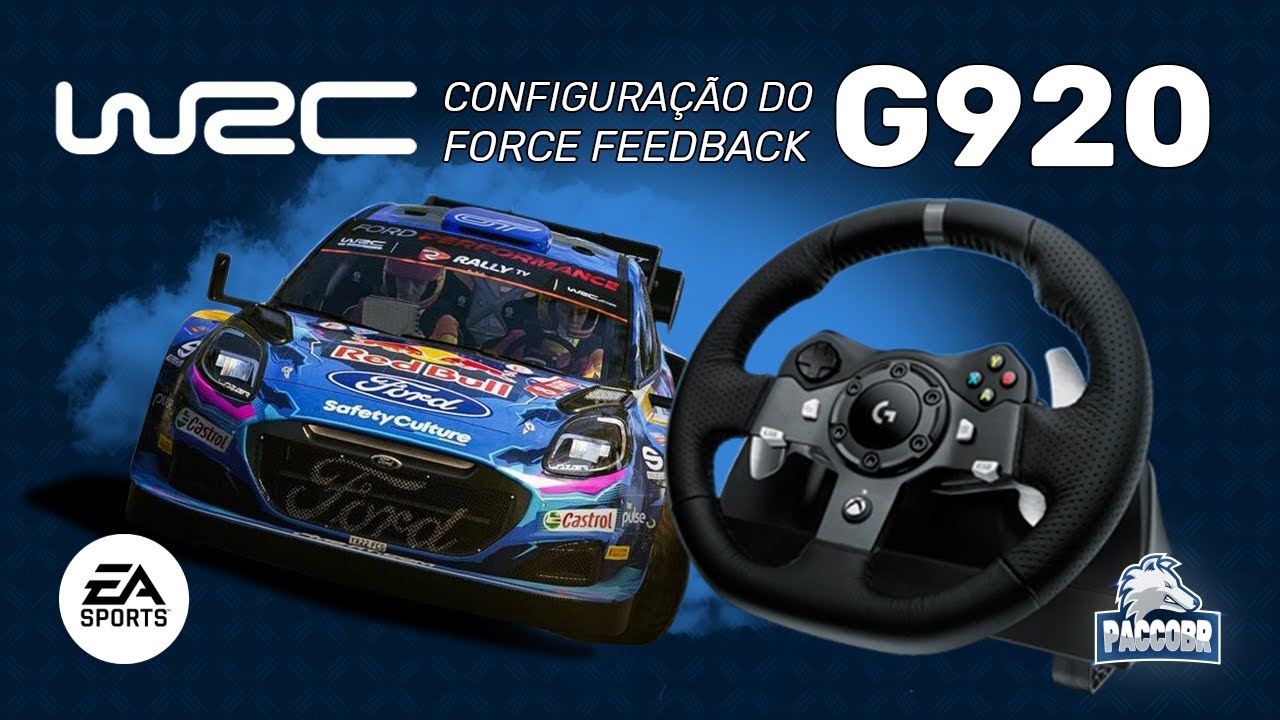 EA Sports WRC - Configurações de Force Feedback para G920/G29