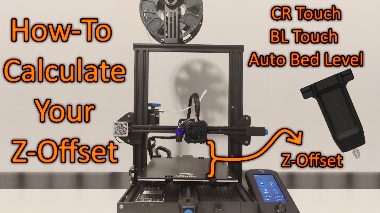 How-To Calculate the PERFECT Z-Offset For Your Creality Ender 3 v2 - CR Touch