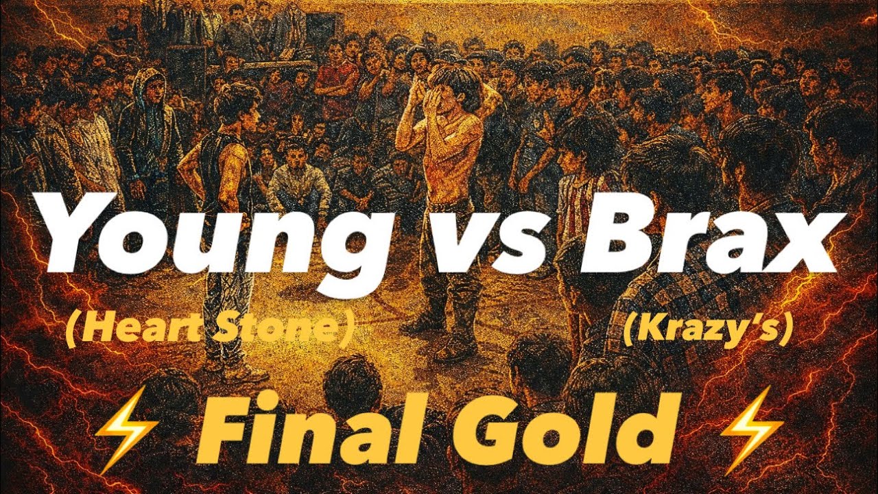 Final Gold / Young (Heart Stone) vs Brax (Krazy’s) 
