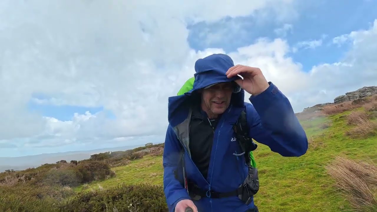 My first ever winter wet and windy camp (with a sunrise)