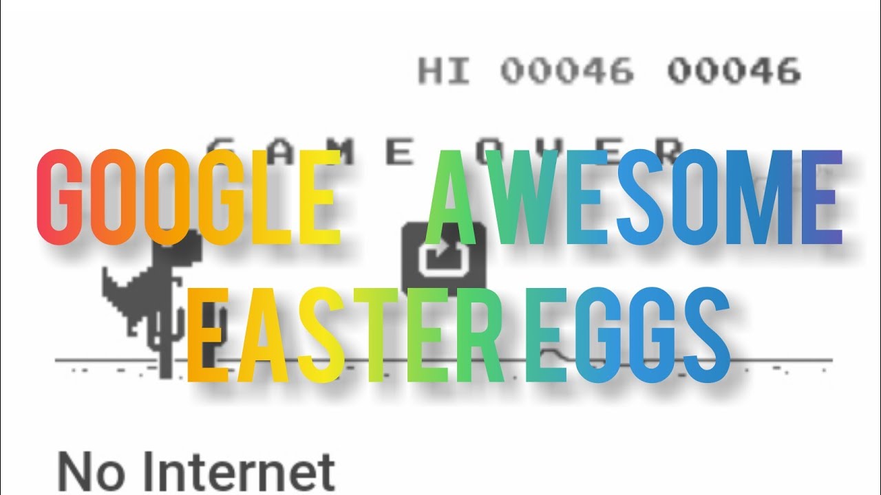 Top 6 Google Easter eggs (fun searches)