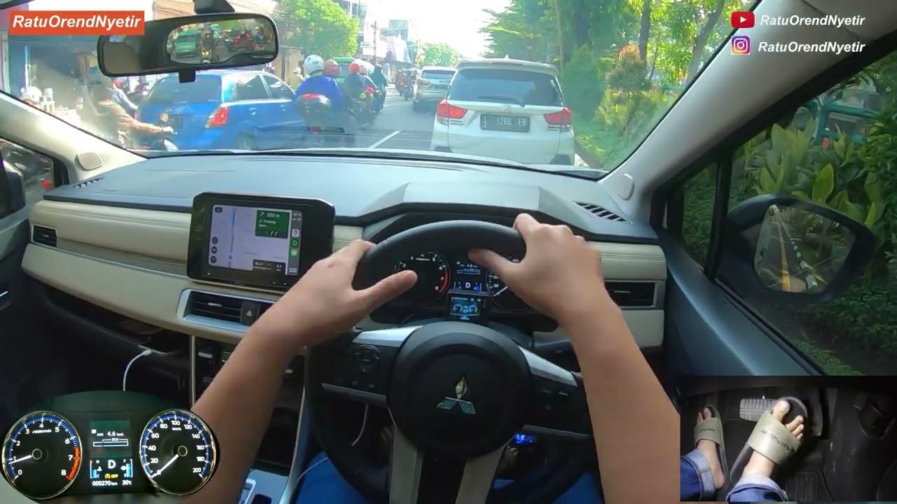 #227 - MENUJU DEALER, TERJEBAK MACET PARAH  - NEW XPANDER ULTIMATE CVT - POV DRIVING INDONESIA