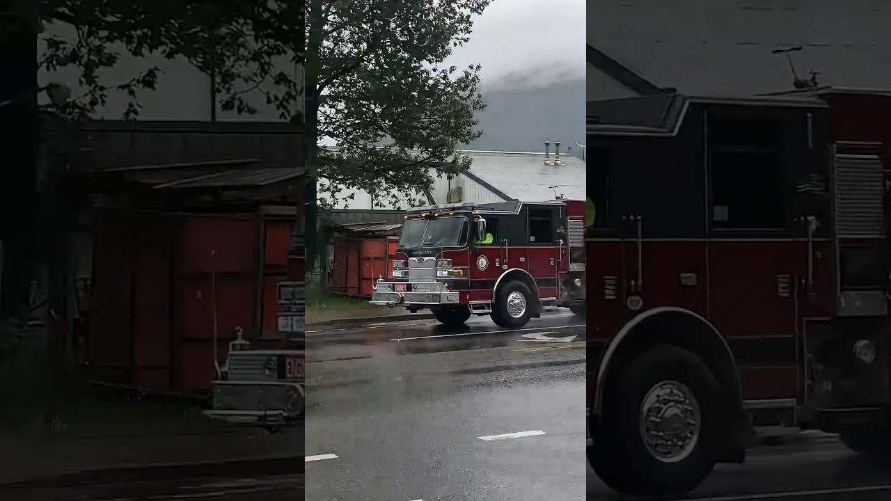Capital City Fire department #short #firetruck #ambulance #Alaska #cruiseship