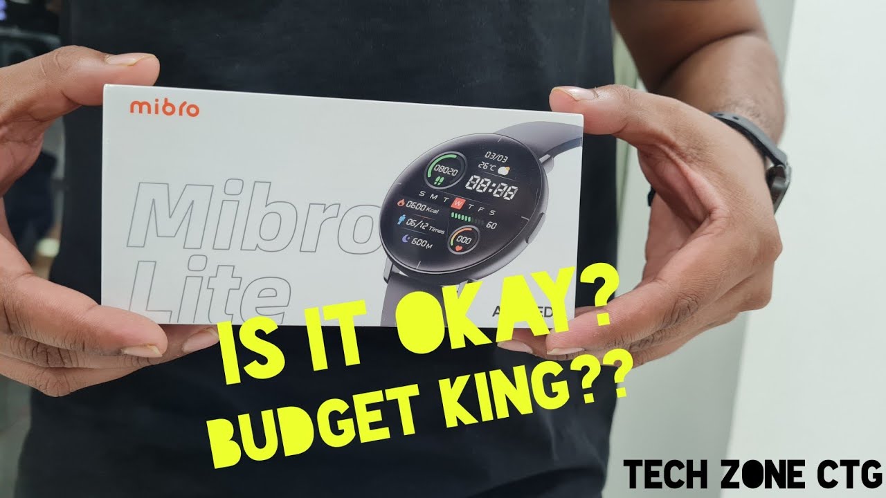 Mibro Lite Smartwatch - Full Review & Unboxing... #smartwatch , #mibro_lite