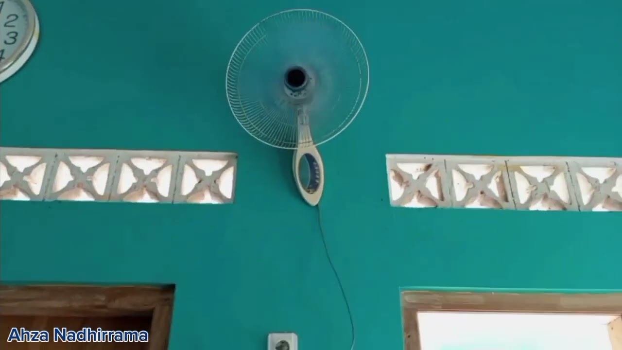 Turn on wall fans