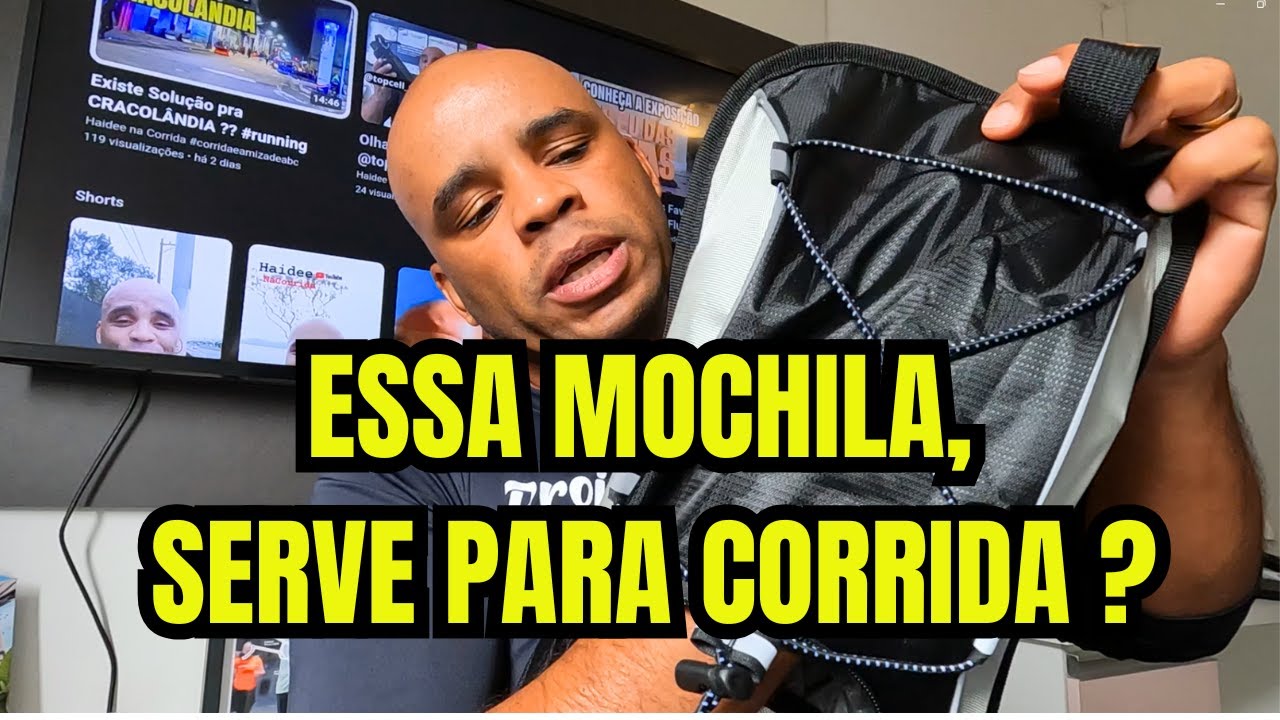 Mochila de Hidratação para CICLISTAS. É boa na corrida ??  #running #hidratação