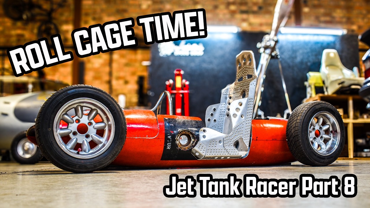 Now It Gets Serious – Roll Cage Fabrication Begins! | Jet Tank Racer Ep. 8
