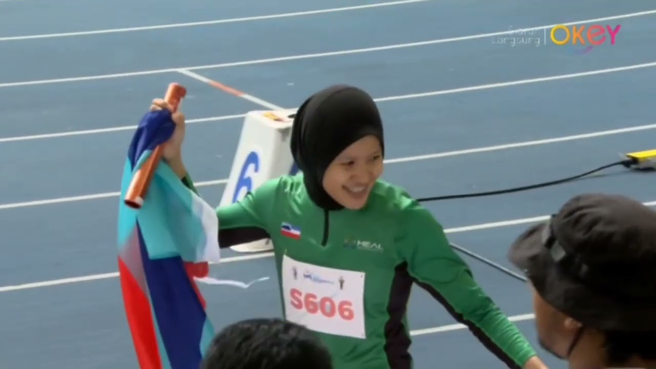 4X100m WANITA AKHIR SUKAN MALAYSIA (SUKMA) MSN 2022 KUALA LUMPUR - Sabah Emas!