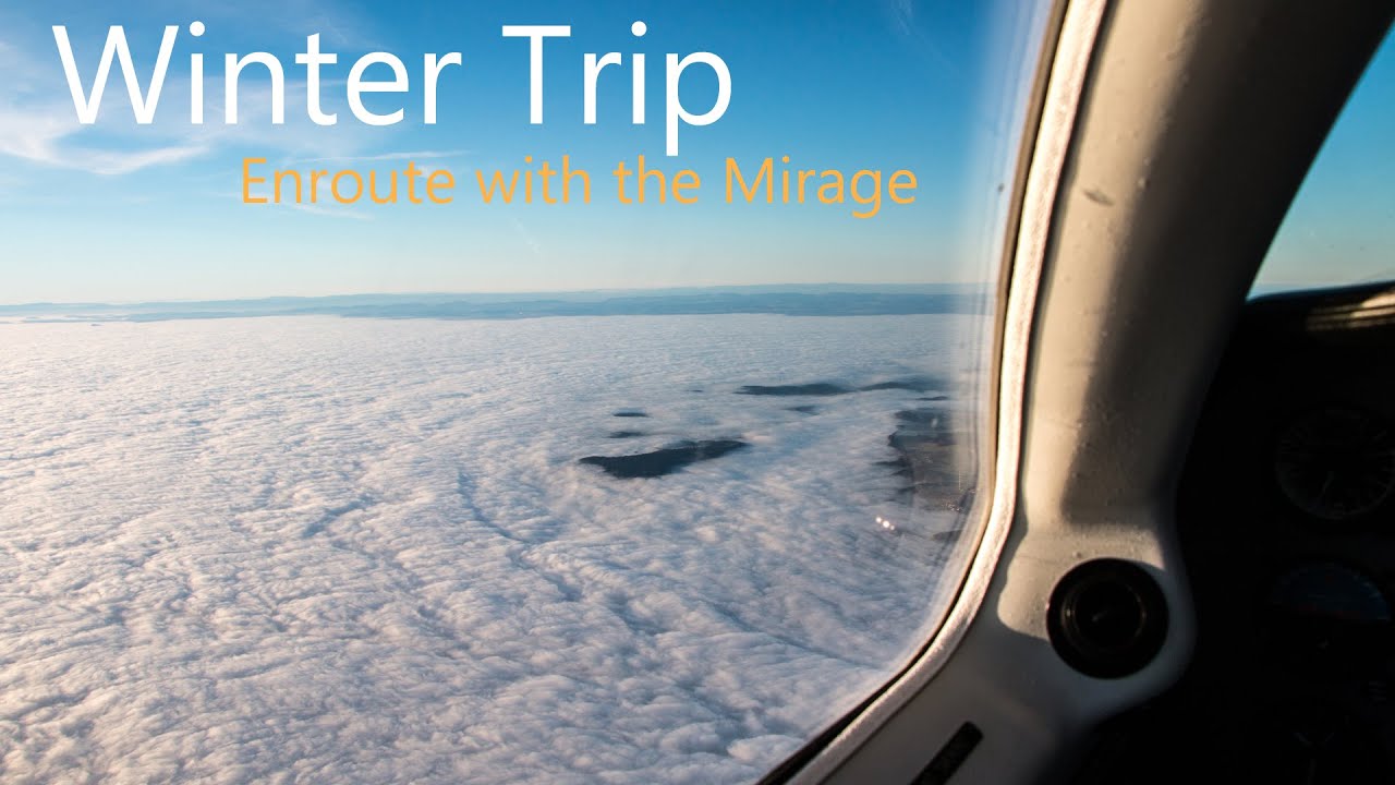 Winter Trip - Enroute with the Mirage