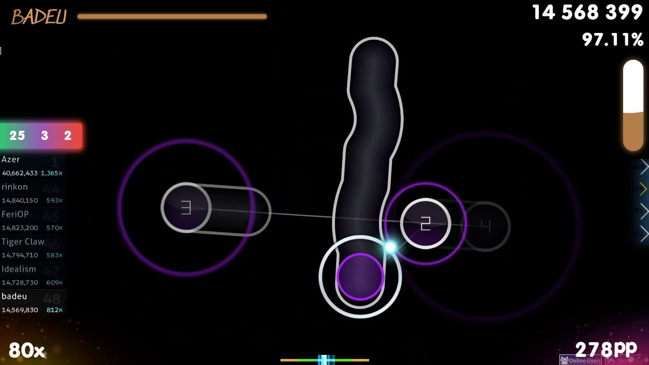 badeu | Camellia - Speedrun [tehc urn] 96.64% | Snipe Azer {#1 💖 4❌} - osu!