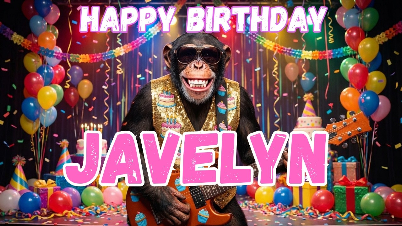 JAVELYN Happy Birthday Song - Happy Birthday to Javelyn
