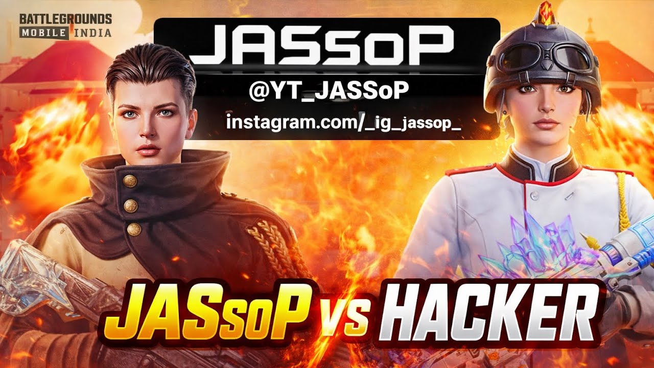 JASSoP vs Hacker 😱 | 1v1 Intense Fight | Hacker Exposed 🔥