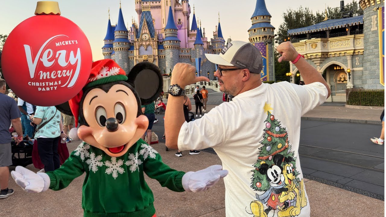Todo sobre la fiesta navideña de Disney: Very Merry Christmas Party