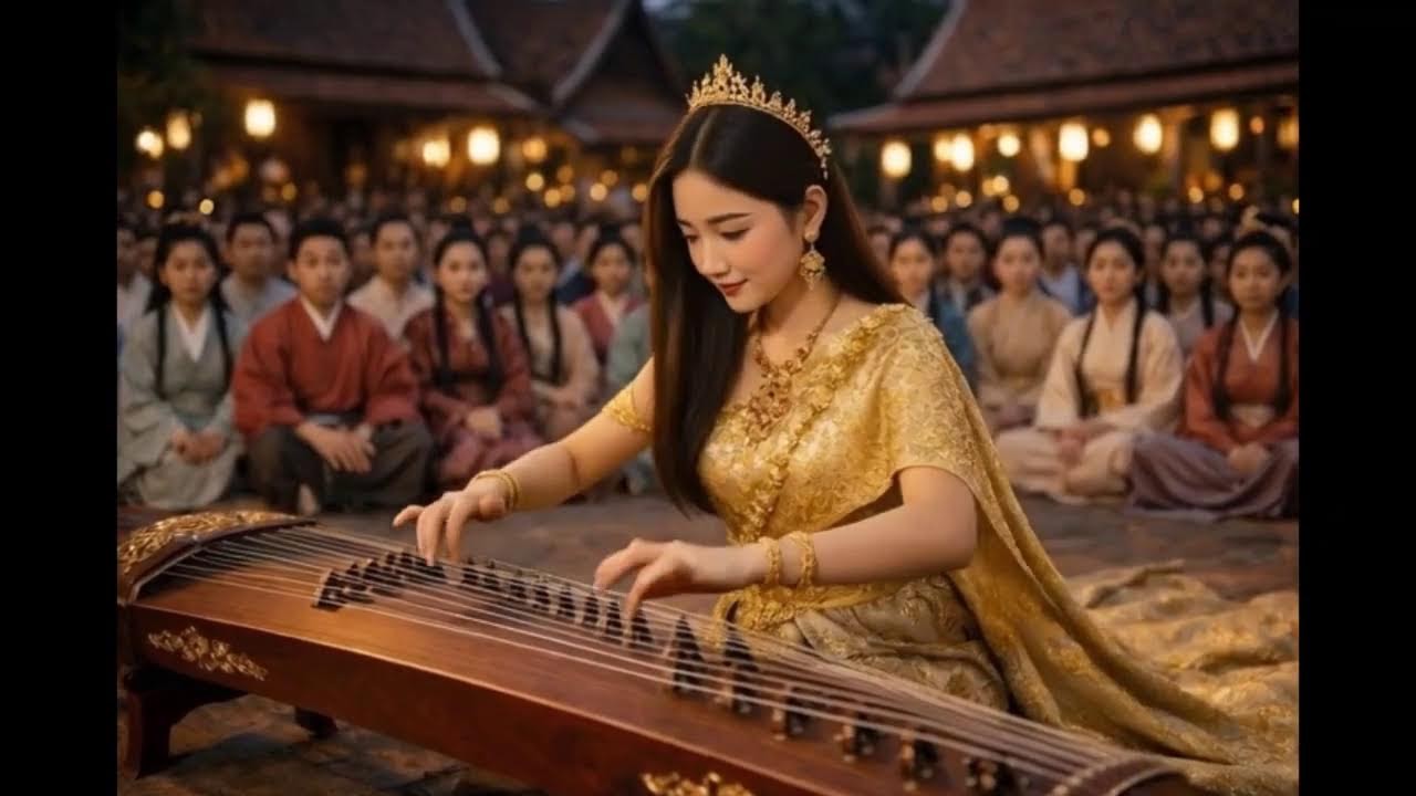 Live สาวสยามข้ามภพ 🌸🎐😊Siamese Girl Through Time 🌸🎐😊《暹罗少女穿越时空》🌸🎐#guzheng #ย้อนยุคสู่อดีต