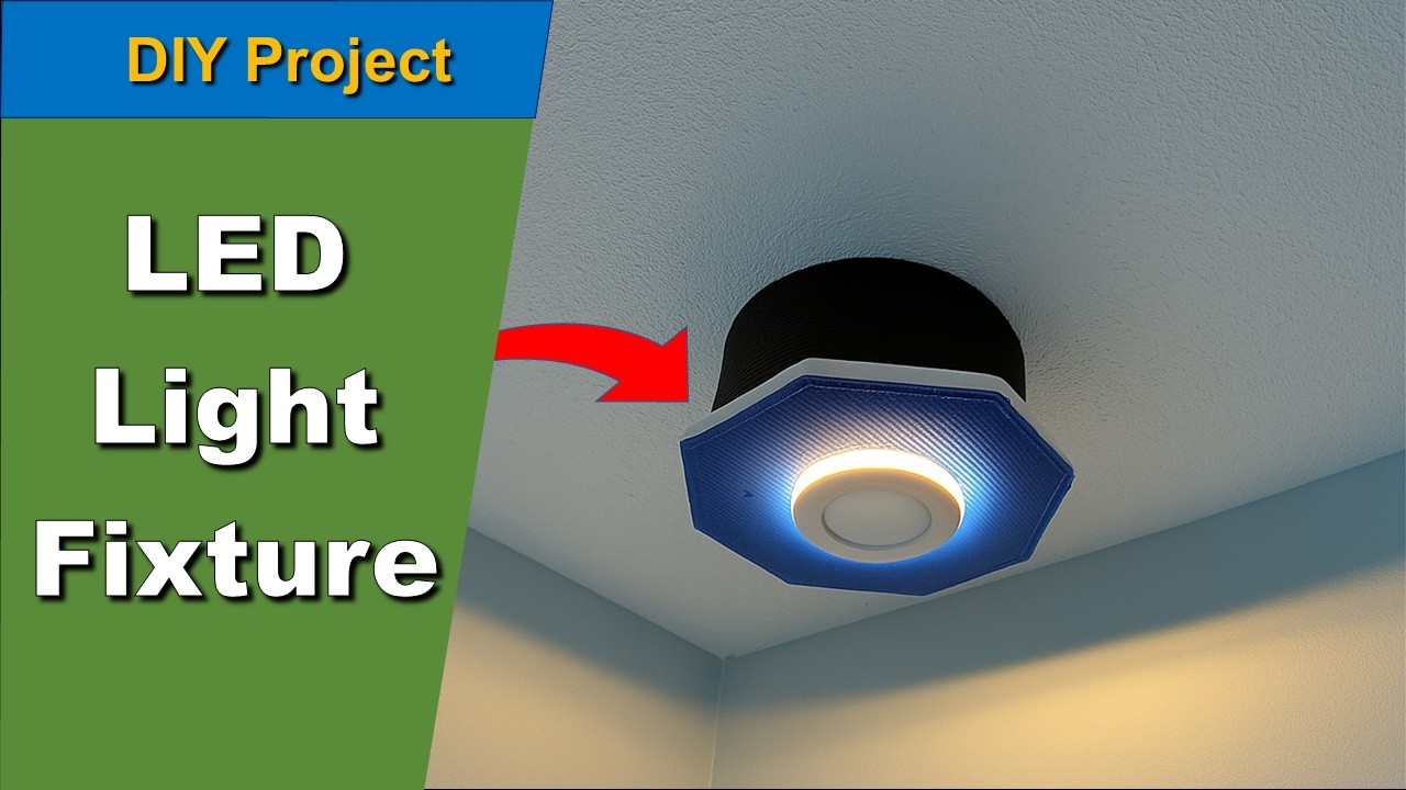 DIY Light Fixture with ComiLED Recessed Light