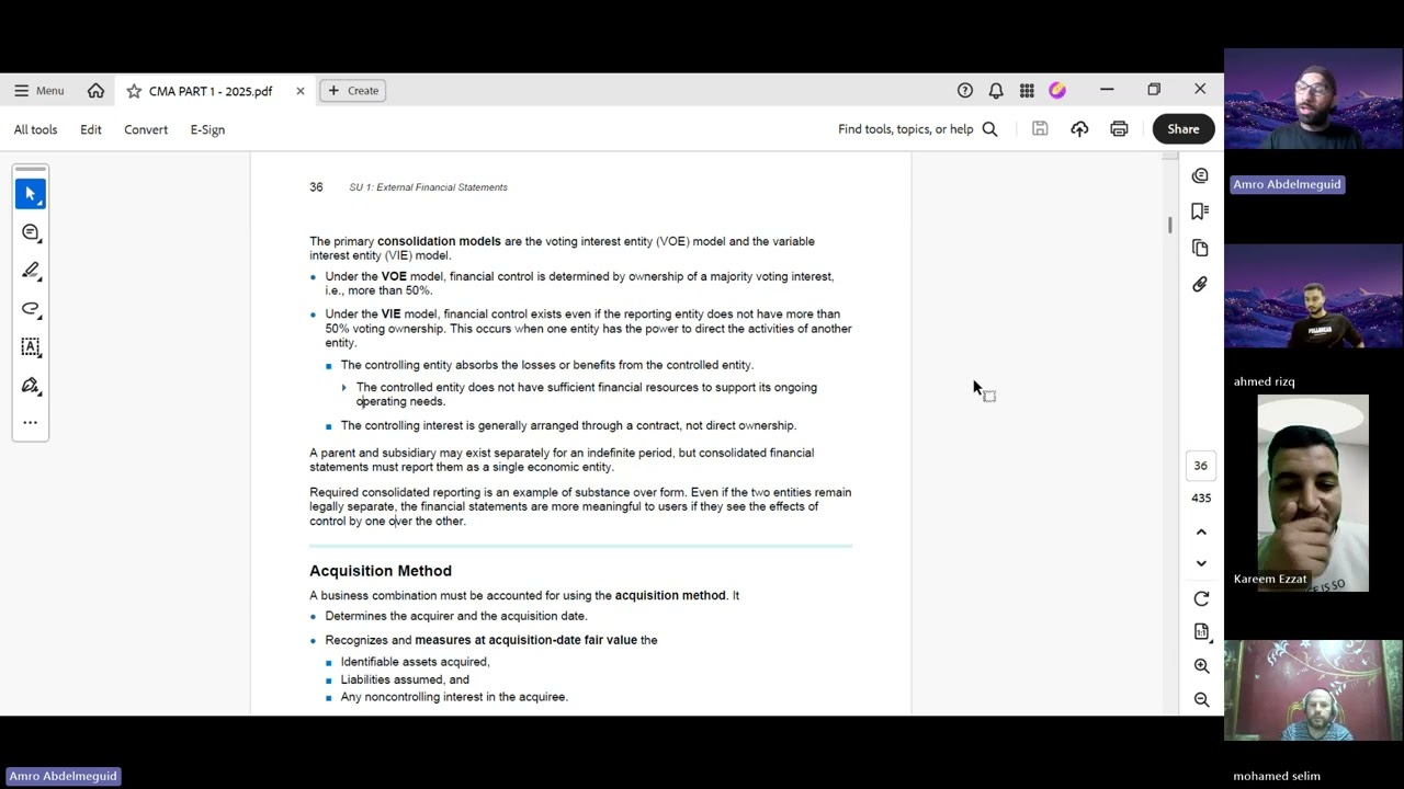 Amro Taison - CMA Part 1 - Episode 5 - Unit 1 - 26 October 2025