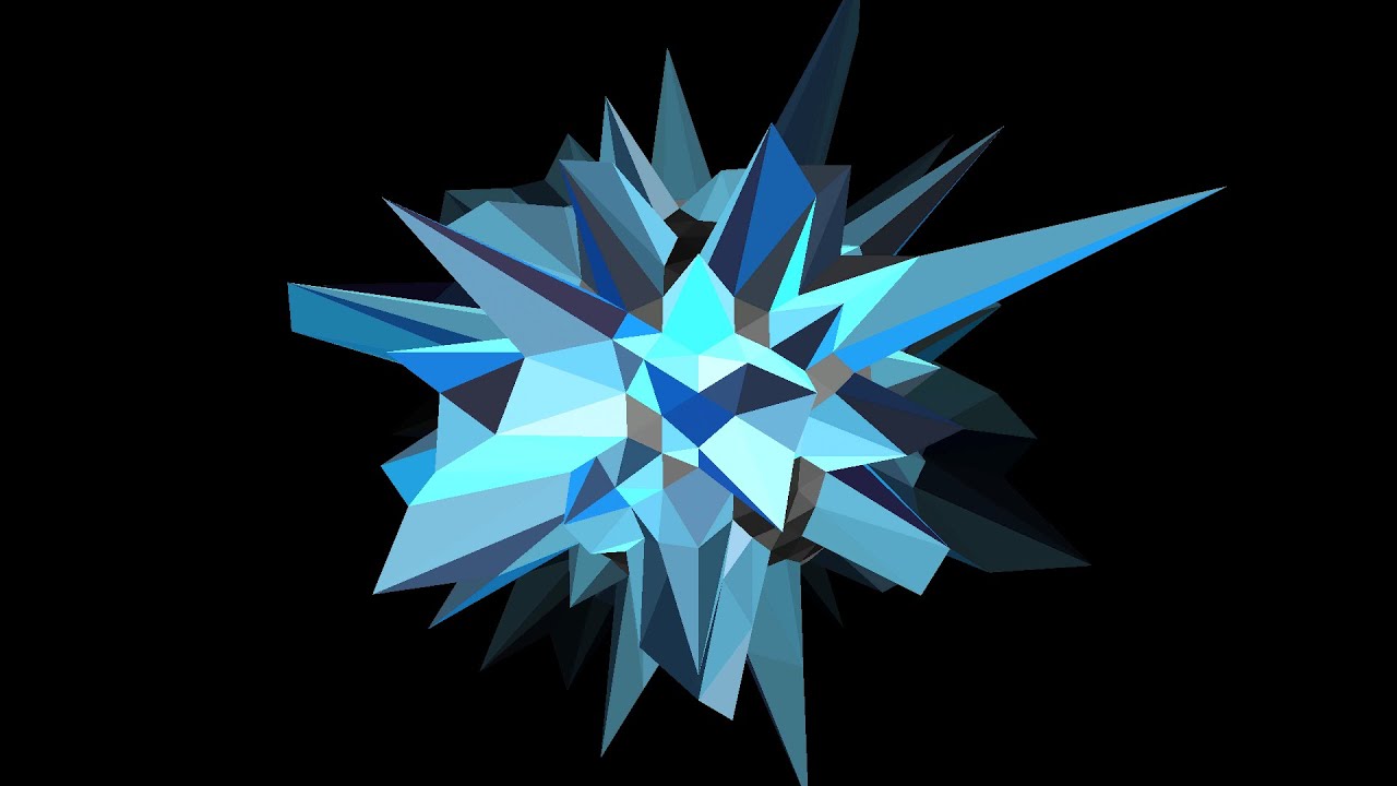VJ Video loop Spike Sphere