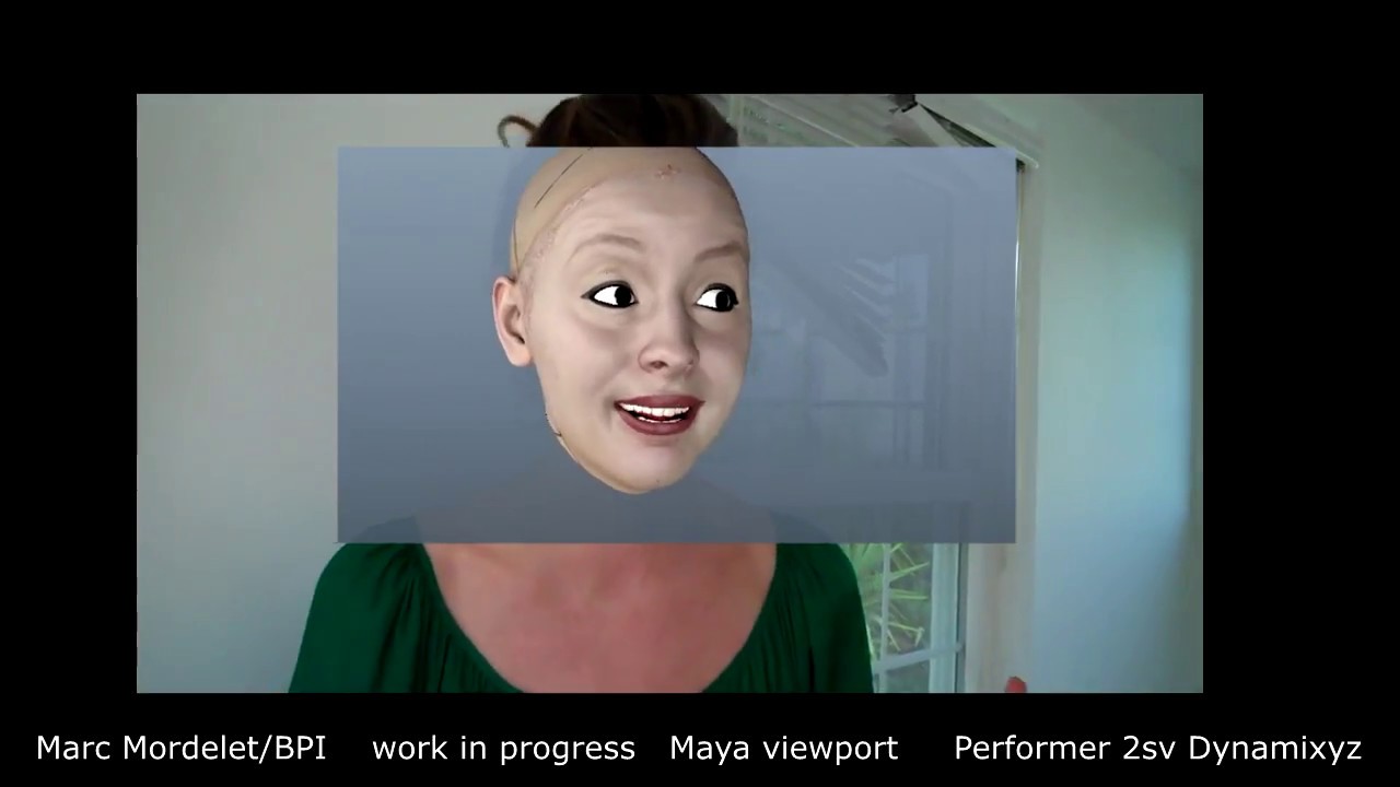 facial Mocap work in progress