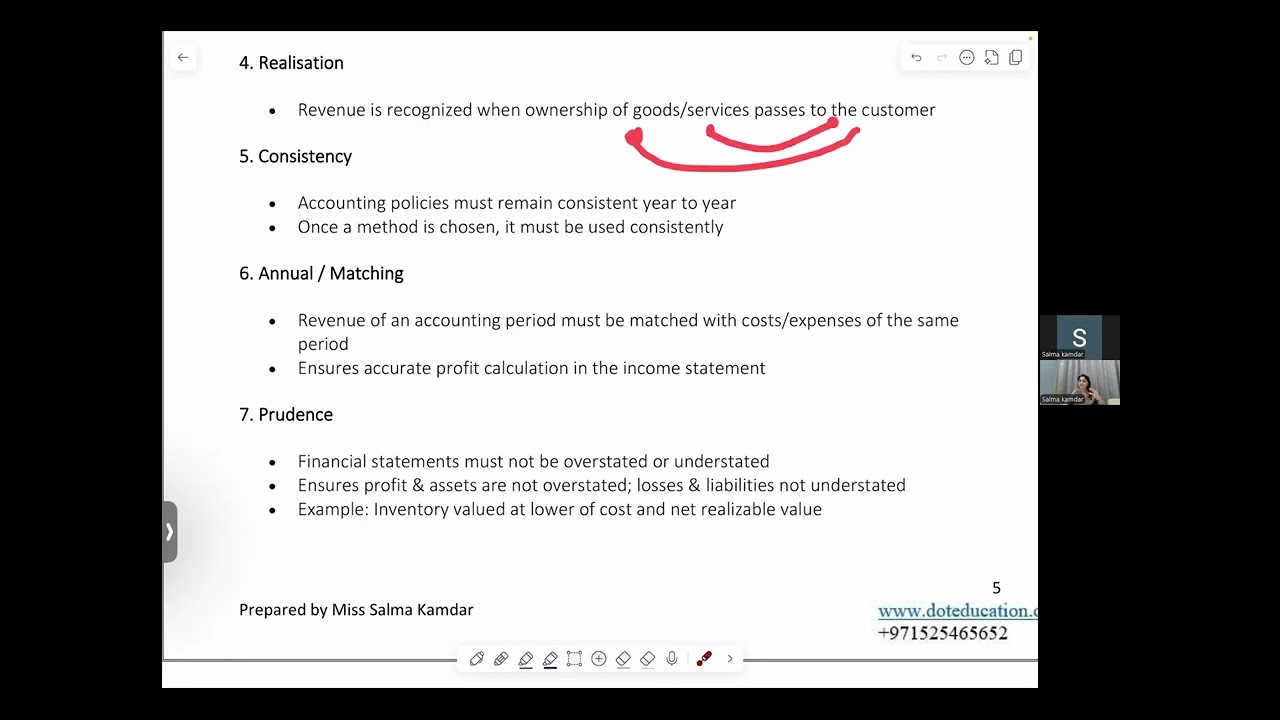 Accounting Concepts and Principles Part 1  0452 Accounts