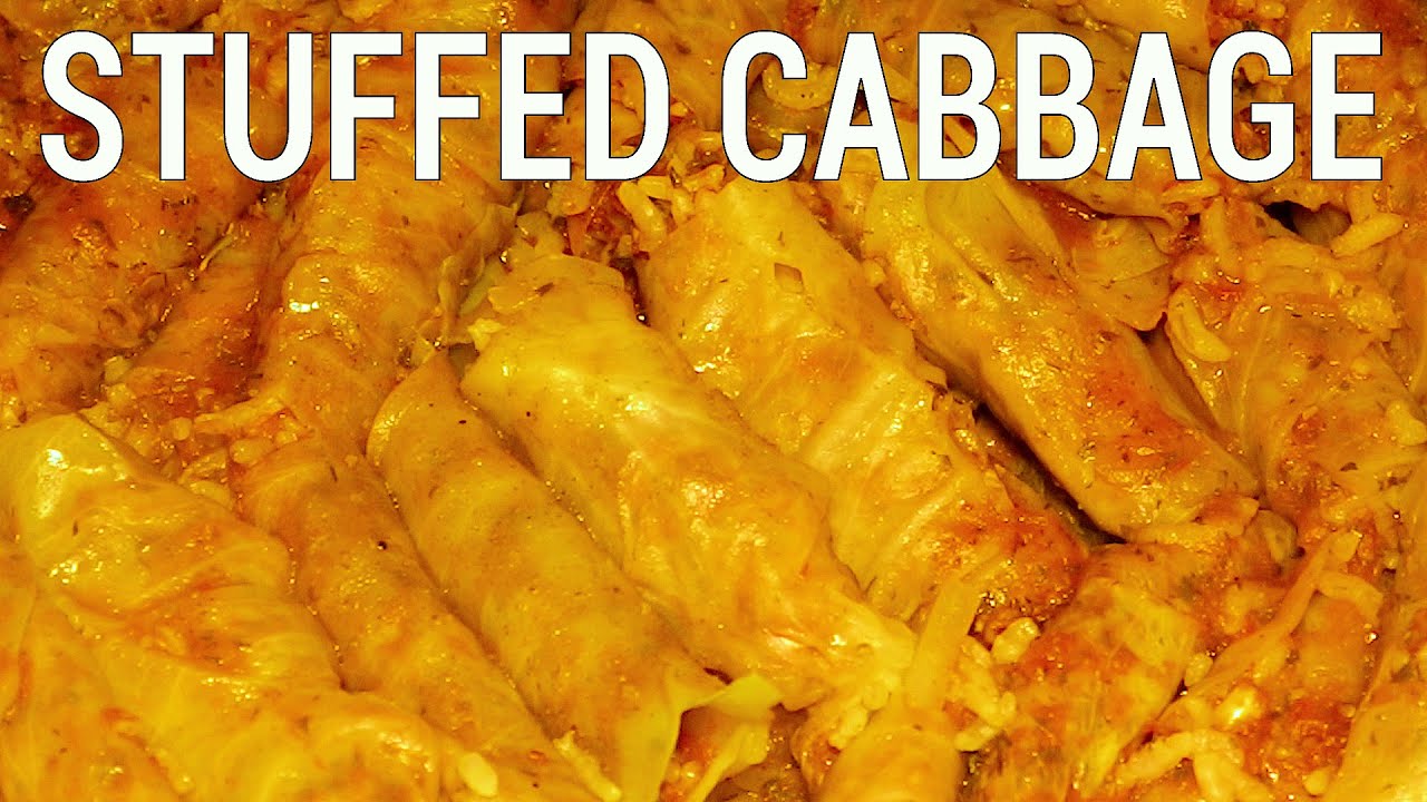 طريقة عمل محشي الكرنب | Egyptian  Stuffed Cabbages