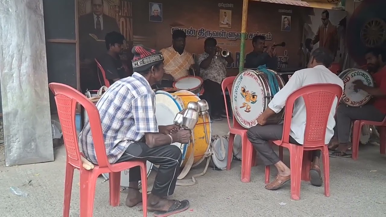 தமிழ் மாஸ்டர் 🤩#trendingchennai#drums#newvideo chennai #like #varialvideo #bandset🥁