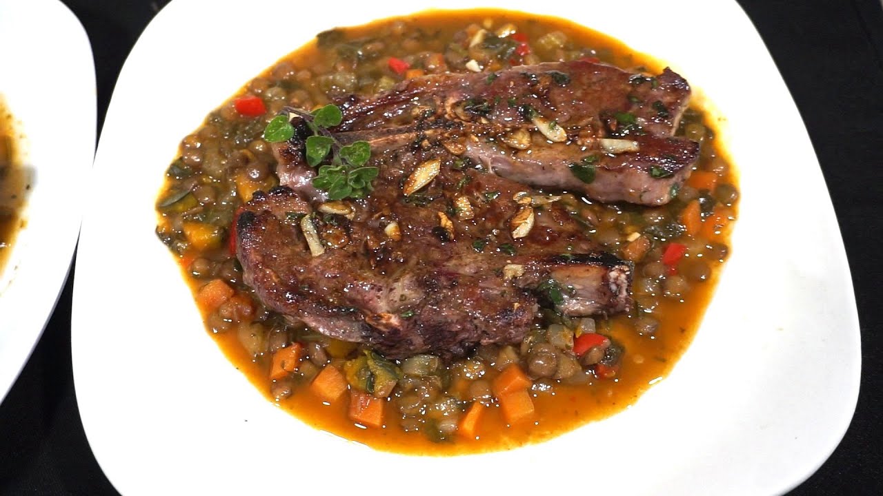 CHULETAS DE CORDERO AL ORÉGANO Y A LA PLANCHA