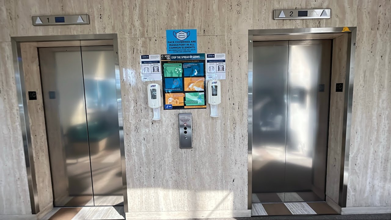 Nicely Modernized Northern Elevators at a Medical Office Complex in North York Toronto 10/2/2025￼