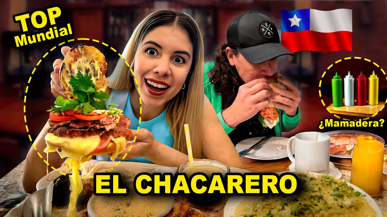 🇨🇱 CHILE nos sorprende con el CHACARERO 😱 ¿Mejor que el Barros Luco?