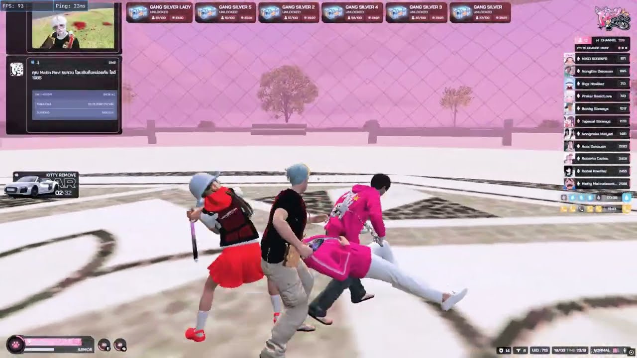 จับมีดได้นิดหน่อย | Kitty Cat | FIVEM Montage | Bigz Noxiliaz