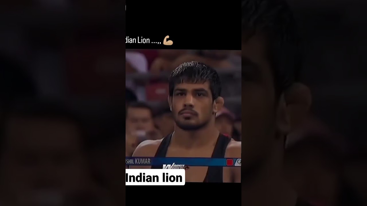 wrestler sushil kumar indian lion