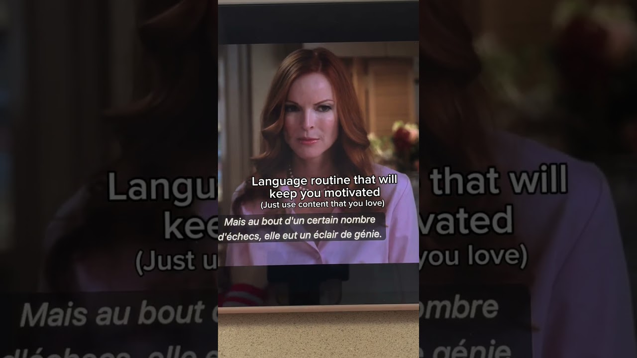 Language routine that will lead you straight to burnout