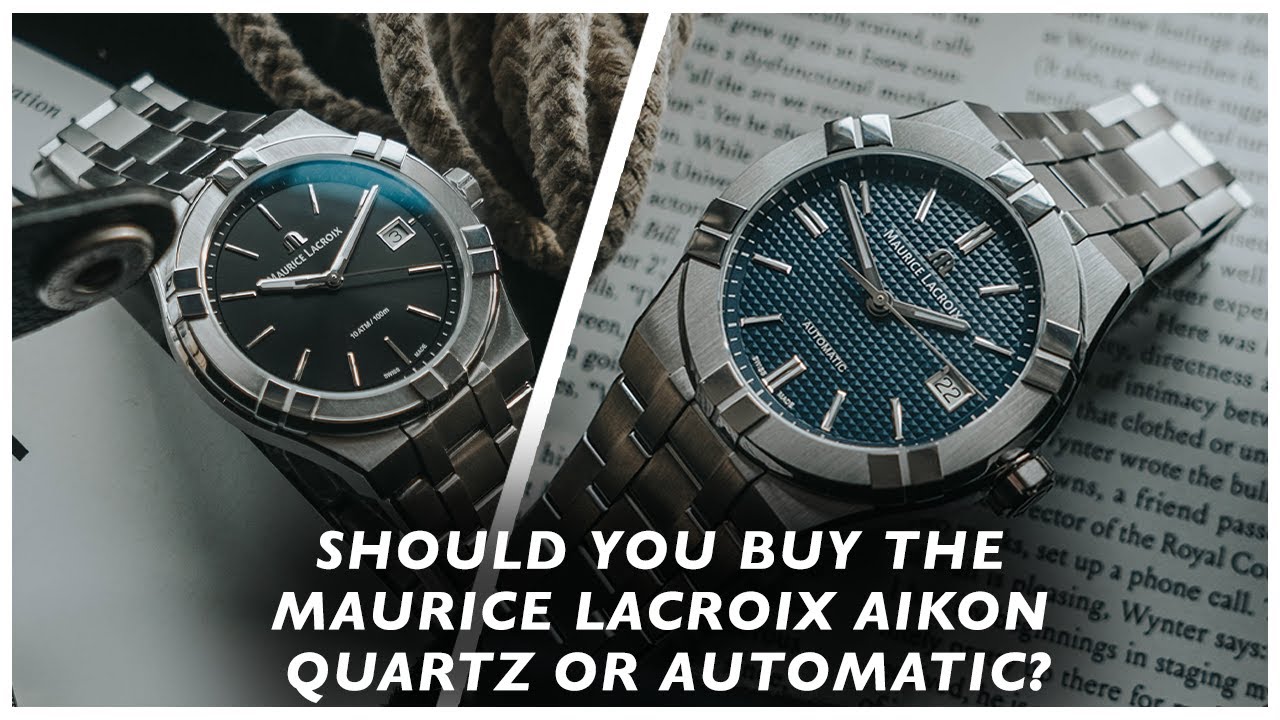 What are the differences between the Maurice Lacroix AIKON Automatic & Quartz?