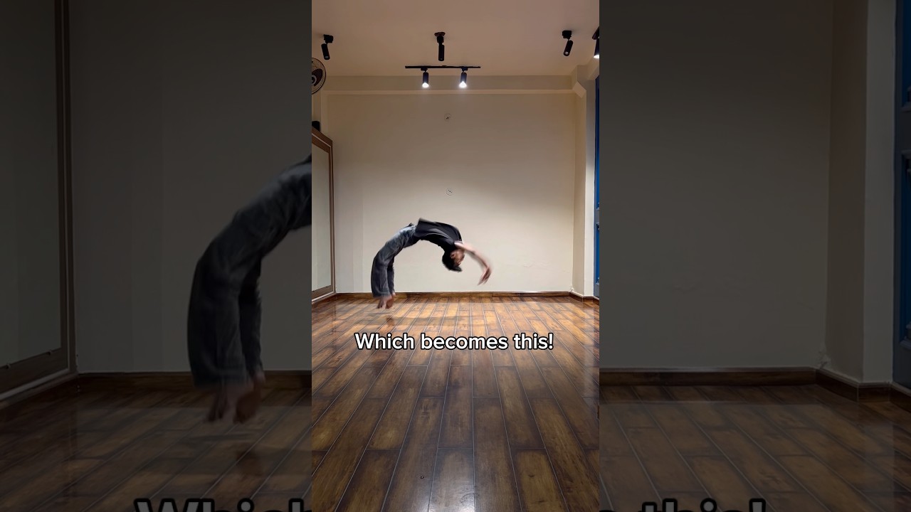 Back handspring tutorial ✨ 