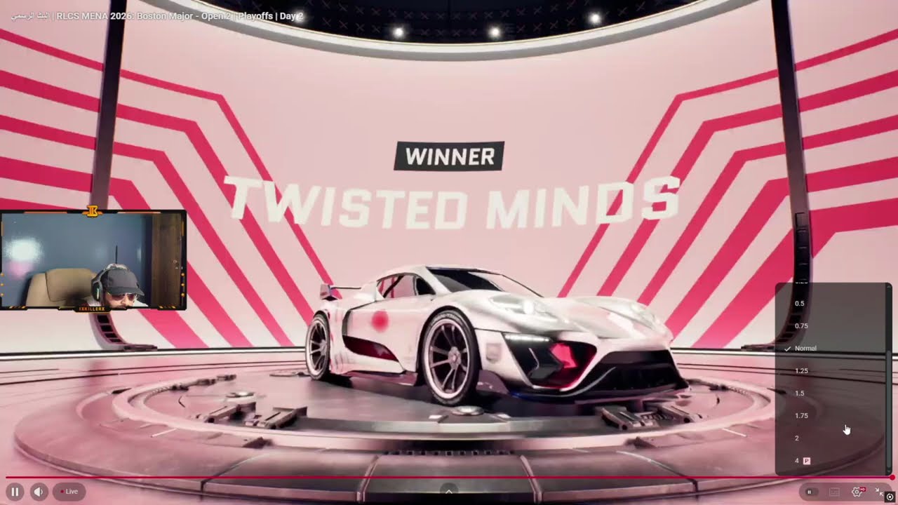 ردة فعل كيلرز ixKillerx على النهائي المينا فالكونز ضد تويستد مايندز روكيت ليق ROCKET LEAGUE