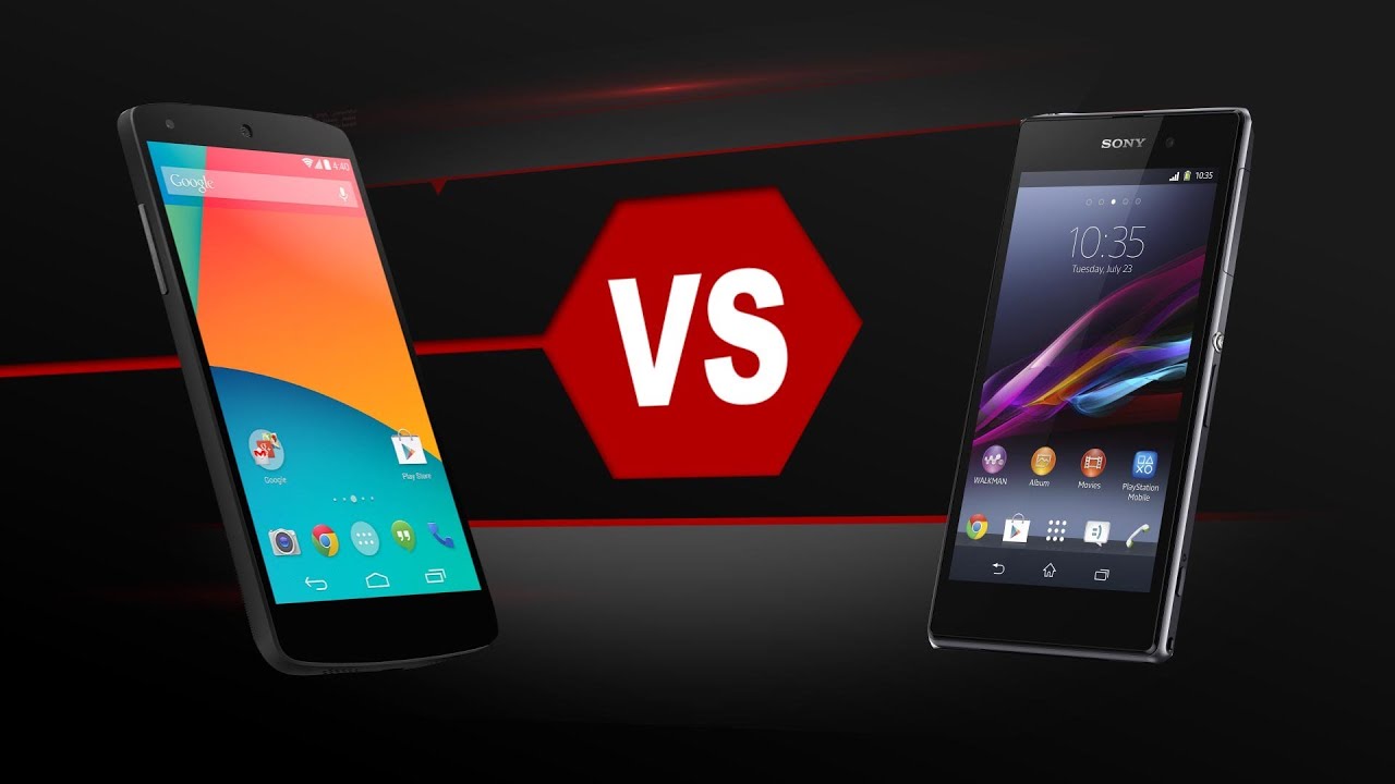Xperia Z1 Vs. Nexus 5