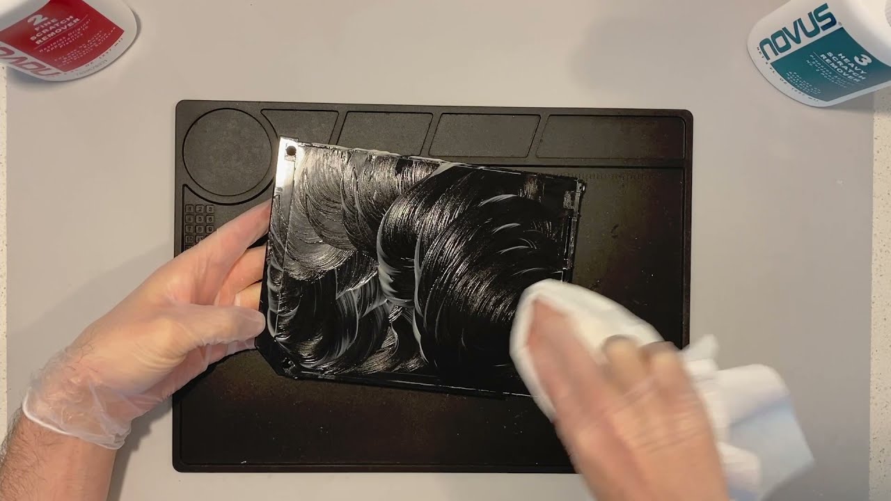 Remove Deep Gouges from Video Game Consoles - Demoed on a Nintendo Wii