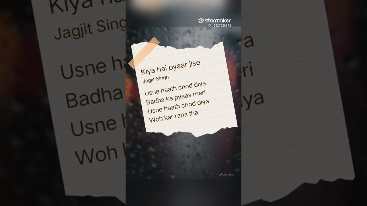 # Kiya Hai Pyaar... 