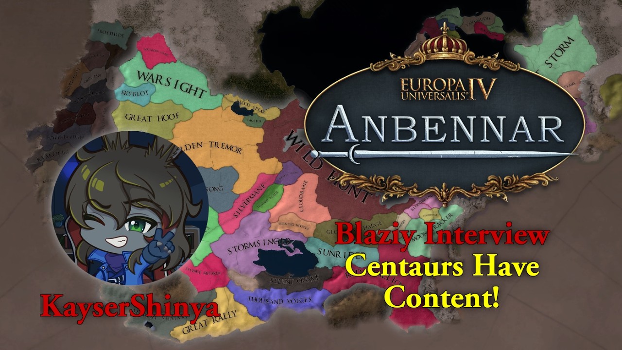 CENTAUR CONTENT IS REAL!!! | Anbennar Developer Interview ft. @kaysershinya